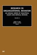 Research in Organizational Behavior
