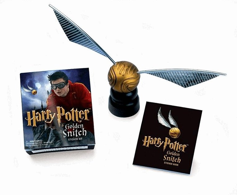 Running Press - Harry potter golden snitch sticker kit, Häftad