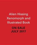 Alien: Hissing Xenomorph and Illustrated Book
