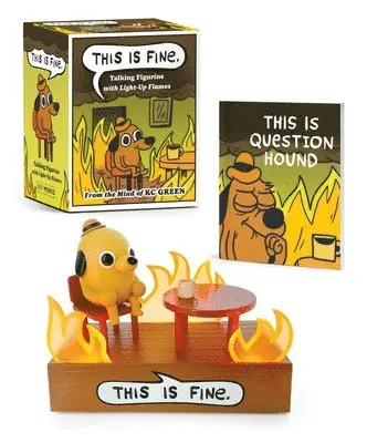 KC Green - This Is Fine Talking Figurine. Tillgänglighet: Lägg i varukorg