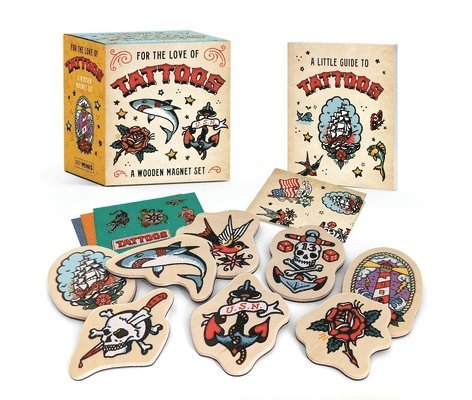 Verena Hutter - For the Love of Tattoos: A Wooden Magnet Set. Tillgänglighet: Lägg i varukorg