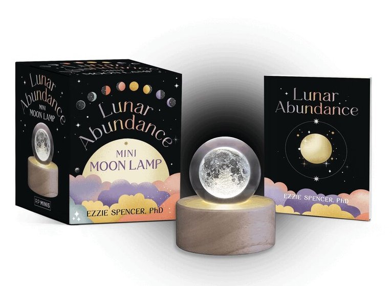 Ezzie Spencer PhD - Lunar Abundance Mini Moon Lamp. Tillgänglighet: Lägg i varukorg