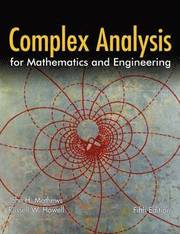 Complex Analysis for Mathematics and Engineering