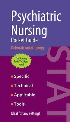 Deborah Antai-Otong - Psychiatric Nursing Pocket Guide, Häftad. Tillgänglighet: Tillfälligt slut