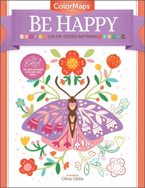Olivia Gibbs - ColorMaps: Be Happy, Häftad. Tillgänglighet: Lägg i varukorg