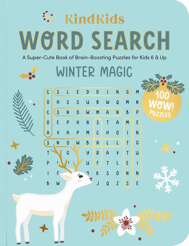 Better Day Books - KindKids Word Search Winter Magic, Häftad. Tillgänglighet: Lägg i varukorg