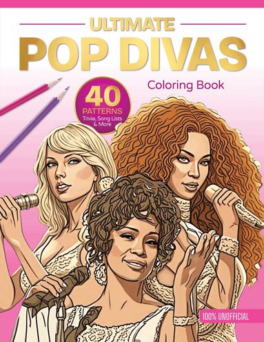 Ltd. Schiffer Publishing - Ultimate Pop Divas Coloring Book, Häftad