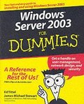 Windows Server 2003 For Dummies