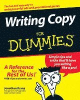 Jonathan Kranz - Writing Copy For Dummies, Häftad