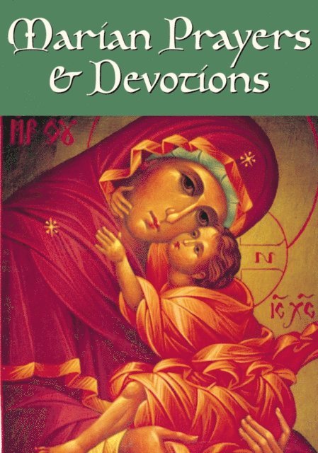 Redemptorist Pastoral Publication - Marian Prayers and Devotions, E-bok