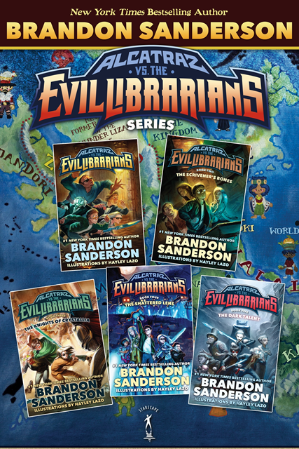 Brandon Sanderson - Alcatraz vs. The Evil Librarians Series, E-bok