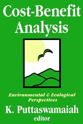 James H. Meisel, K. Puttaswamaiah - Cost-benefit Analysis, Häftad. Tillgänglighet: Lägg i varukorg