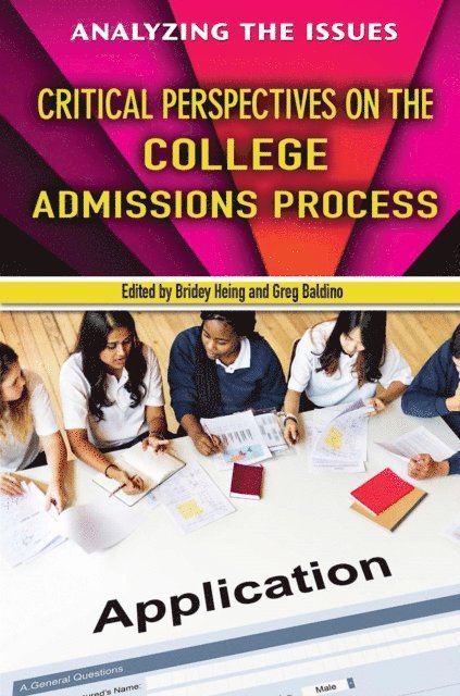 Greg Baldino, Bridey Heing - Critical Perspectives on the College Admissions Process, E-bok