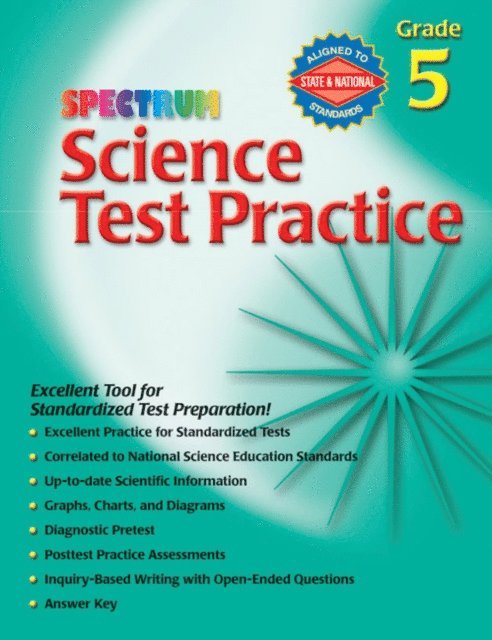 Spectrum - Science Test Practice, Grade 5, E-bok