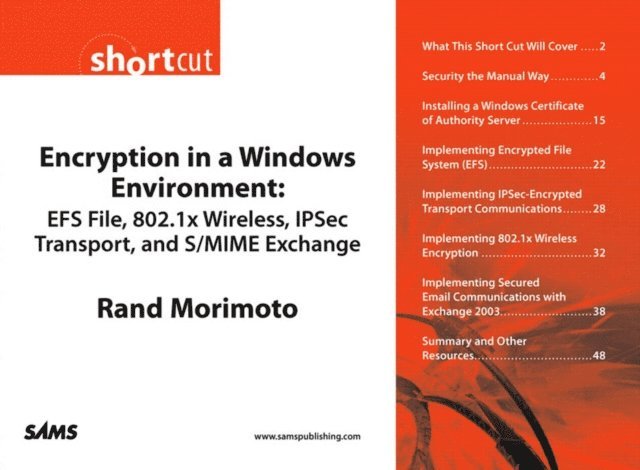 Rand Morimoto - Encryption in a Windows Environment, E-bok