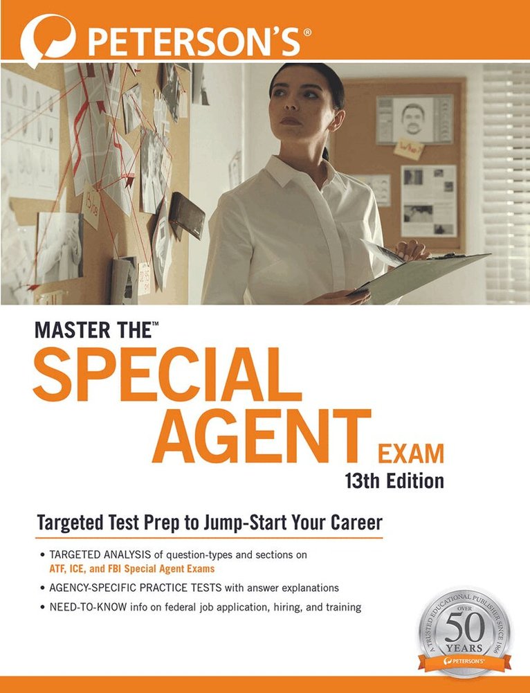 Peterson's - Master the™ Special Agent Exam, Häftad