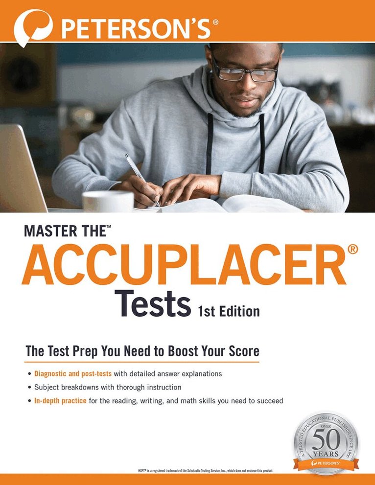 Peterson's - Master the™ ACCUPLACER® Tests, Häftad