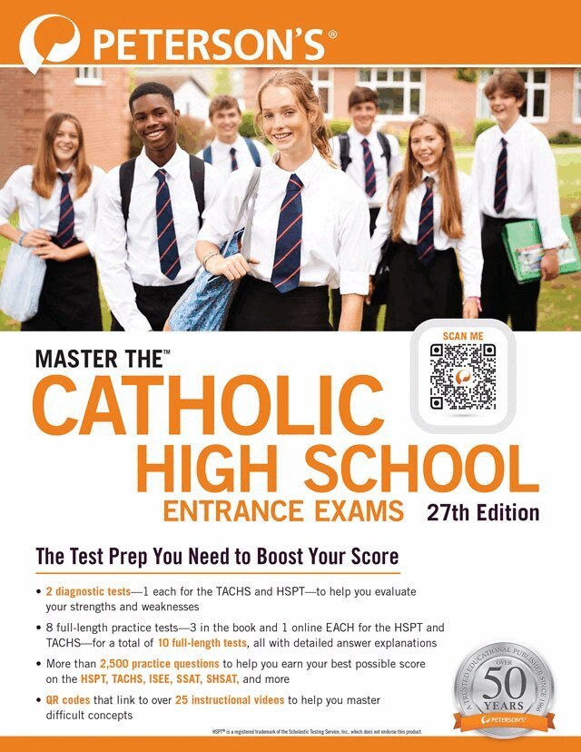 Peterson's - Master the™ Catholic High School Entrance Exams, Häftad