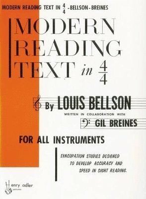 Louis Bellson, Gil Breines - Modern Reading Text In 4/4, Övrigt