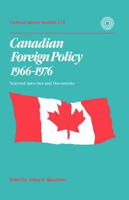 Blanchette - Canadian Foreign Policy, 1966-1976, Häftad. Tillgänglighet: Tillfälligt slut