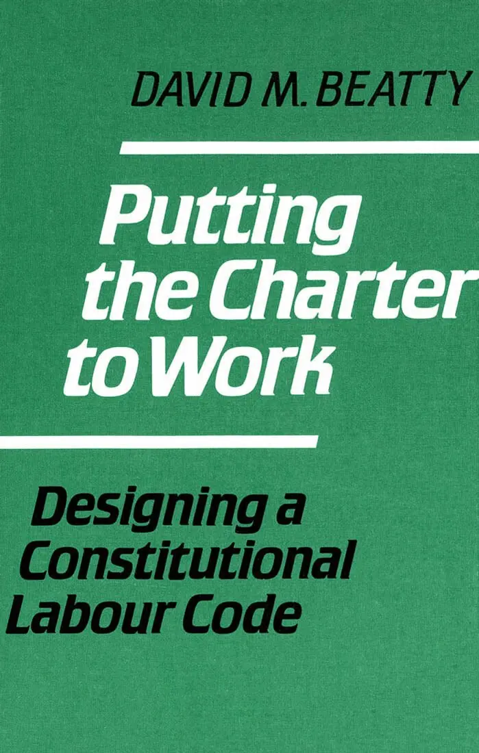 David M. Beatty - Putting the Charter to Work, Häftad. Tillgänglighet: Tillfälligt slut
