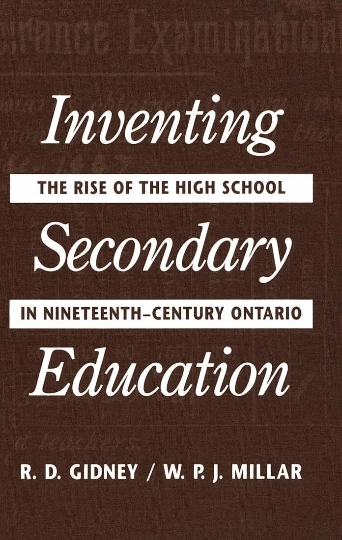 Gidney, Millar - Inventing Secondary Education, Häftad. Tillgänglighet: Tillfälligt slut