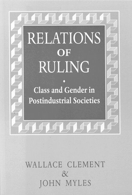 Wallace Clement, John Myles - Relations of Ruling, Häftad. Tillgänglighet: Tillfälligt slut