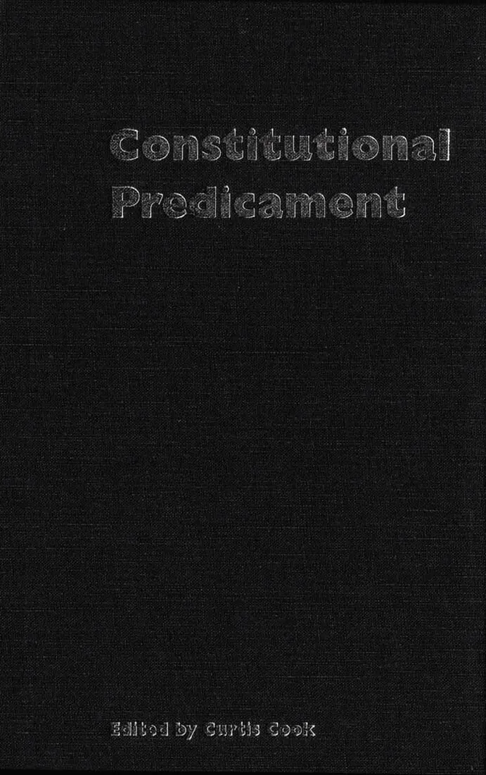 Curtis Cook - Constitutional Predicament, Häftad. Tillgänglighet: Tillfälligt slut