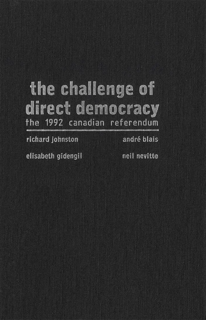 Richard Johnston, Andre Blais - Challenge of Direct Democracy, Häftad. Tillgänglighet: Tillfälligt slut