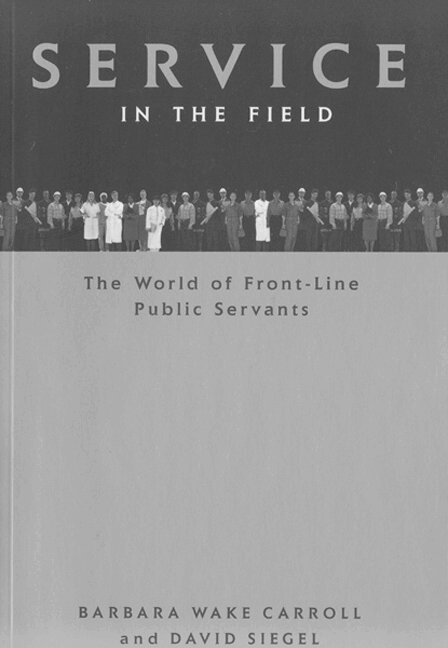 Barbara Wake Carroll, David Siegel - Service in the Field, Häftad. Tillgänglighet: Tillfälligt slut