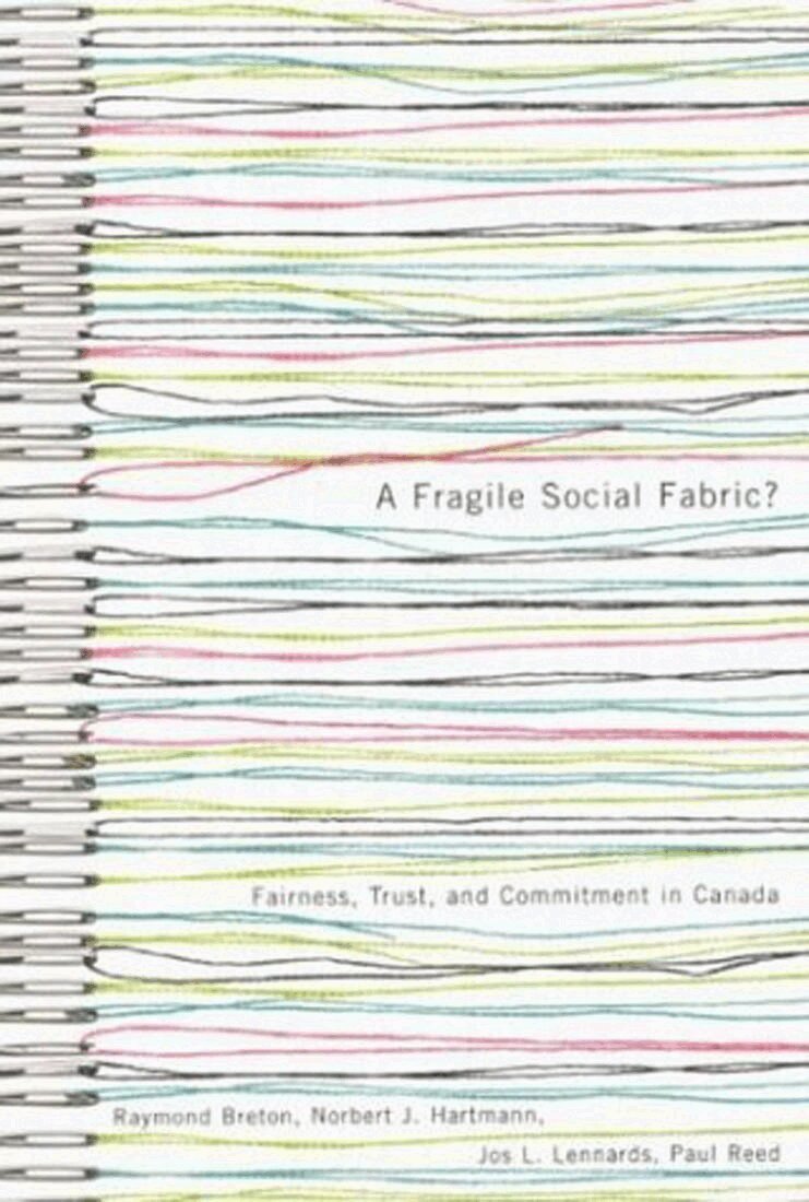 Raymond Breton, Norbert J. Hartmann, Jos L. Lennards - Fragile Social Fabric?, Häftad. Tillgänglighet: Tillfälligt slut