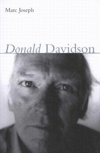 Marc A. Joseph - Donald Davidson, Häftad. Tillgänglighet: Tillfälligt slut