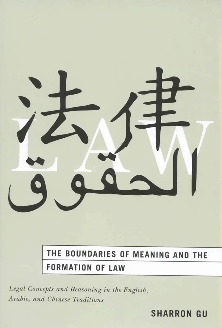 Sharron Gu - Boundaries of Meaning and the Formation of Law, Inbunden. Tillgänglighet: Tillfälligt slut