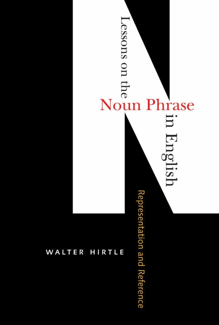 Walter Hirtle - Lessons on the Noun Phrase in English, Inbunden. Tillgänglighet: Tillfälligt slut