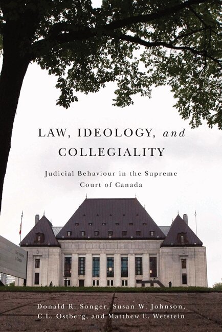 Donald R. Songer, Susan Johnson, C.L. Ostberg, Matthew Wetstein - Law, Ideology, and Collegiality, Häftad. Tillgänglighet: Tillfälligt slut