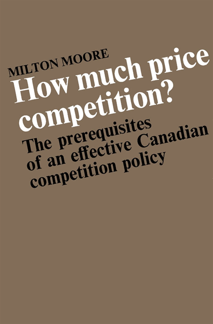 Milton Moore - How Much Price Competition, E-bok