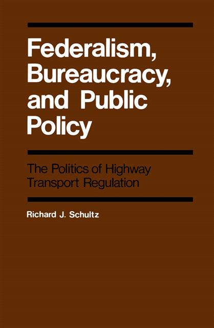 Richard J. Schultz - Federalism, Bureaucracy, and Public Policy, E-bok