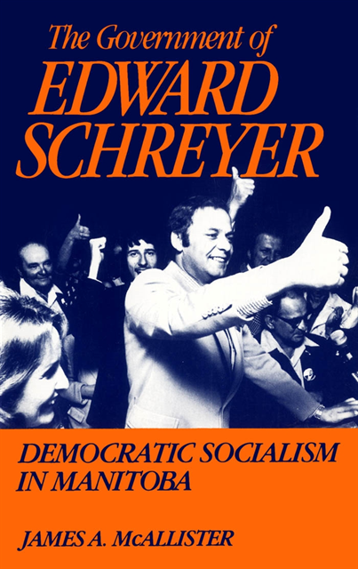 James McAllister - Government of Edward Schreyer, E-bok