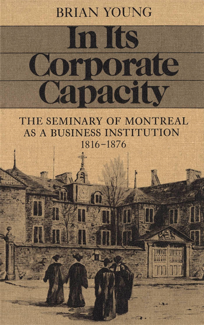 Brian Young - In Its Corporate Capacity, E-bok
