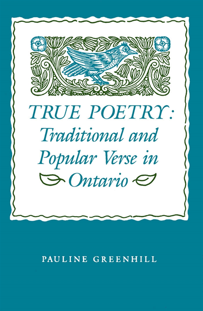 Pauline Greenhill - True Poetry, E-bok