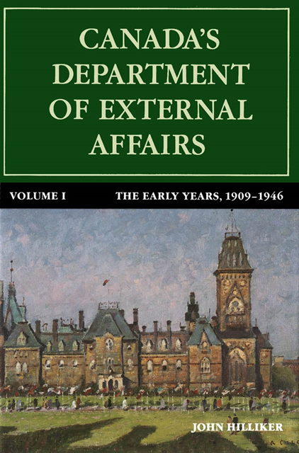 John Hilliker - Canada's Department of External Affairs, Volume 1, E-bok