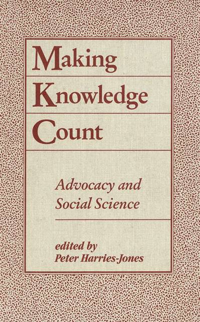 Peter Harries-Jones - Making Knowledge Count, E-bok