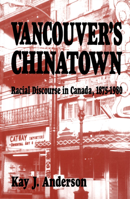 Kay J. Anderson - Vancouver's Chinatown, E-bok