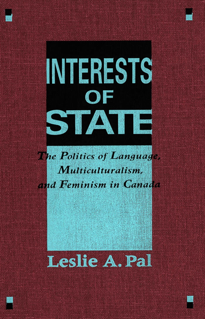 Leslie A. Pal - Interests of State, E-bok