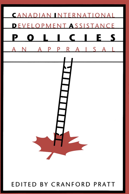 Cranford Pratt - Canadian International Development Assistance Policies, E-bok
