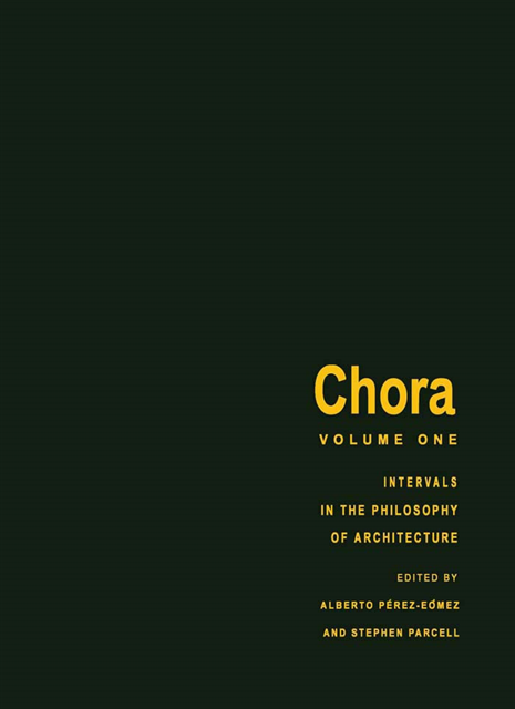Stephen Parcell, Alberto Perez-Gomez - Chora 1, E-bok