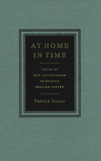 Patrick Deane - At Home in Time, E-bok