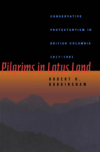 Robert K. Burkinshaw - Pilgrims in Lotus Land, E-bok