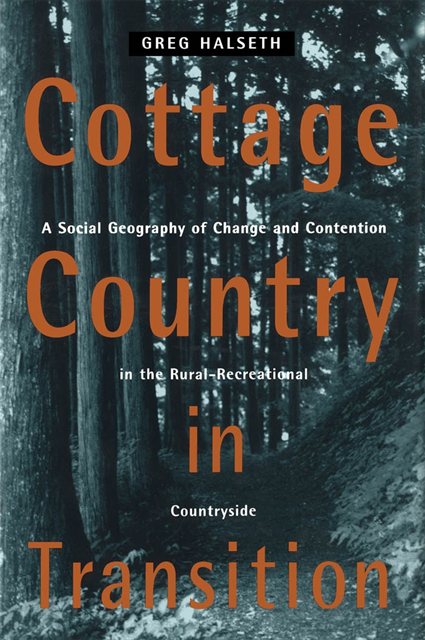 Greg Halseth - Cottage Country in Transition, E-bok