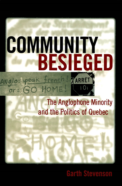 Garth Stevenson - Community Besieged, E-bok